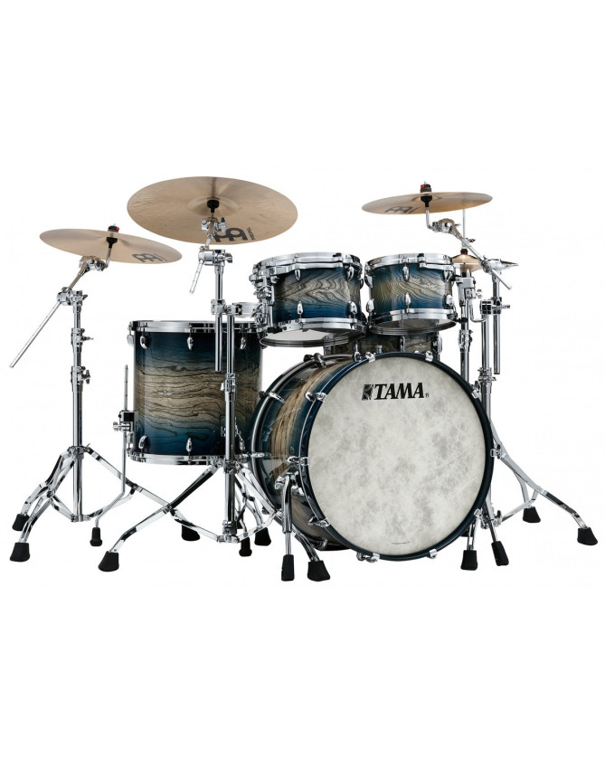Tama TW42RZS-AIJB STAR Walnut Shell Kit 4 pcs - Indigo Japanese Sen Burst/Chrome HW