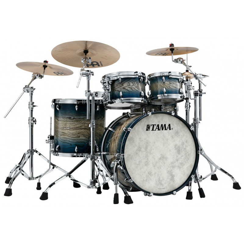 Tama TW42RZS-AIJB STAR Walnut Shell Kit 4 pcs - Indigo Japanese Sen Burst/Chrome HW