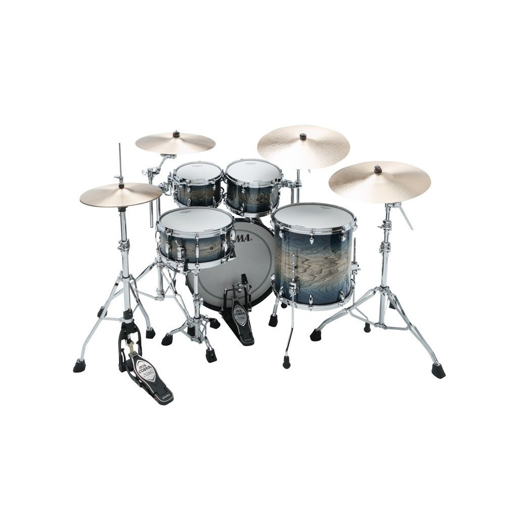 Tama TW42RZS-AIJB STAR Walnut Shell Kit 4 pcs - Indigo Japanese Sen Burst/Chrome HW