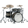 Tama TW42RZS-ASBJ STAR Walnut Shell Kit 4pcs - Satin Black Japanese Sen Burst/Chrome HW