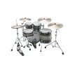 Tama TW42RZS-ASBJ STAR Walnut Shell Kit 4pcs - Satin Black Japanese Sen Burst/Chrome HW