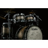 Tama TW42RZS-ASBJ STAR Walnut Shell Kit 4pcs - Satin Black Japanese Sen Burst/Chrome HW
