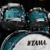Tama TW42RZS-LIC STAR Walnut Shell Kit 4 pcs - Light Indigo Japanese Chestnut/Chrome HW
