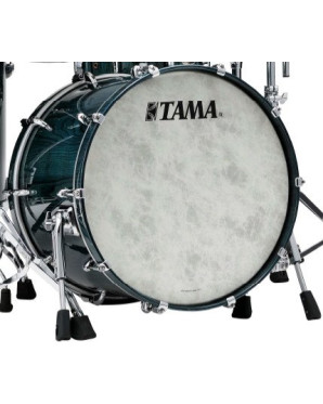 Tama TWB2014-LIC STAR Walnut Bass Drum 20 - Light Indigo Japanese Chestnut