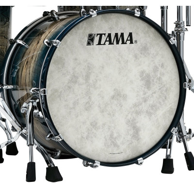 Tama TWB2016-AIJB STAR Walnut Bass Drum 20 - Indigo Japanese Sen Burst