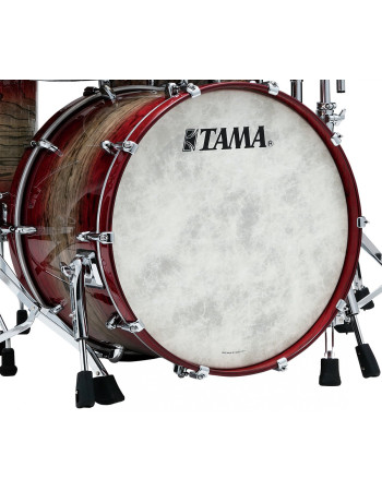 Tama TWB2216-AGJB STAR Walnut Bass Drum 22 - Garnet Japanese Sen Burst