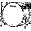 Tama TWB2216-PBK STAR Walnut Bass Drum 22 - Piano Black