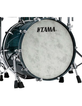 Tama TWB2217-LIC STAR Walnut Bass Drum 22 - Light Indigo Japanese Chestnut