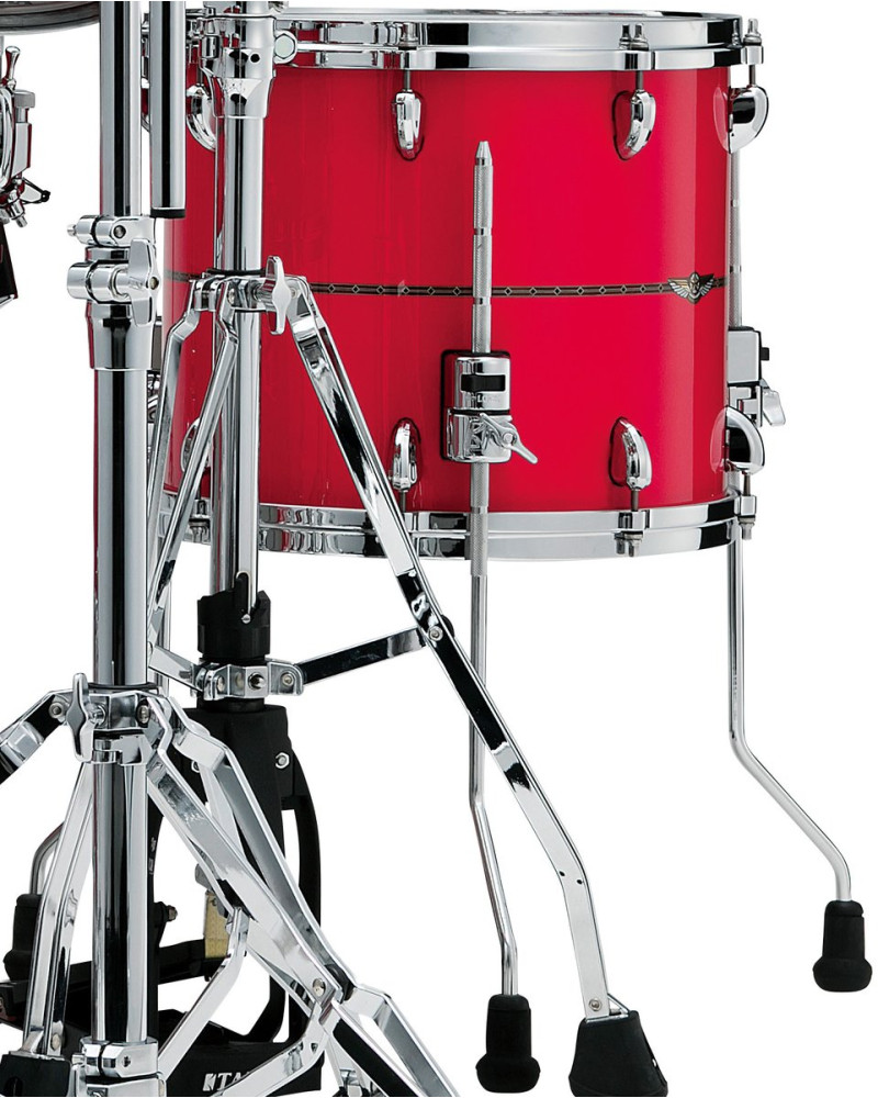 Tama TWF1412-SDR STAR Walnut Floor Tom 14 - Solid Candy Red