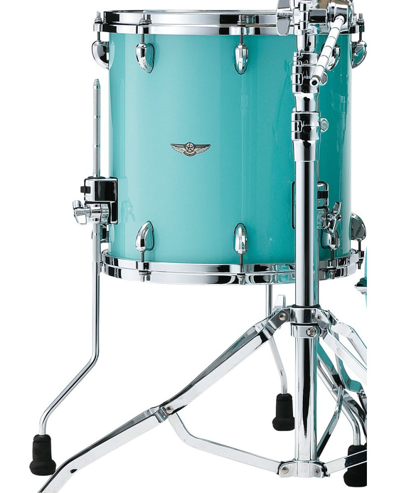 Tama TWF1616-GAQ STAR Walnut Floor Tom 16 - Grand Aqua Blue