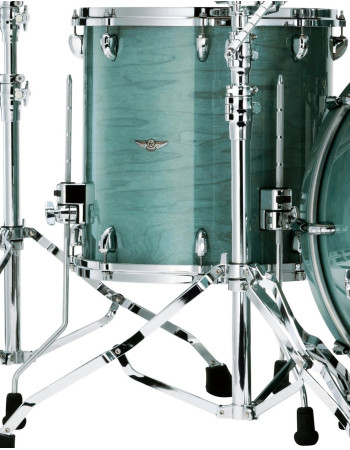 Tama TWF1815-SBU STAR Walnut Floor Tom 18 - Smoky Blue Mist