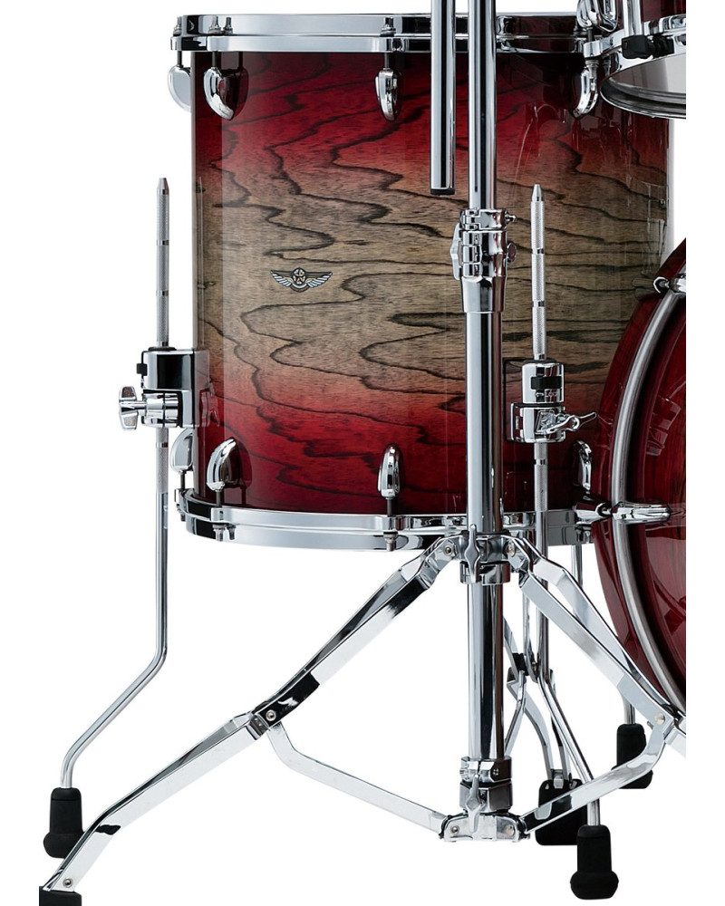 Tama TWF1816-AGJB STAR Walnut Floor Tom 18 - Garnet Japanese Sen Burst