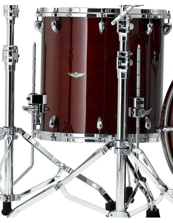 Tama TWF1816-RBW STAR Walnut Floor Tom 18 - Red Burgundy Walnut