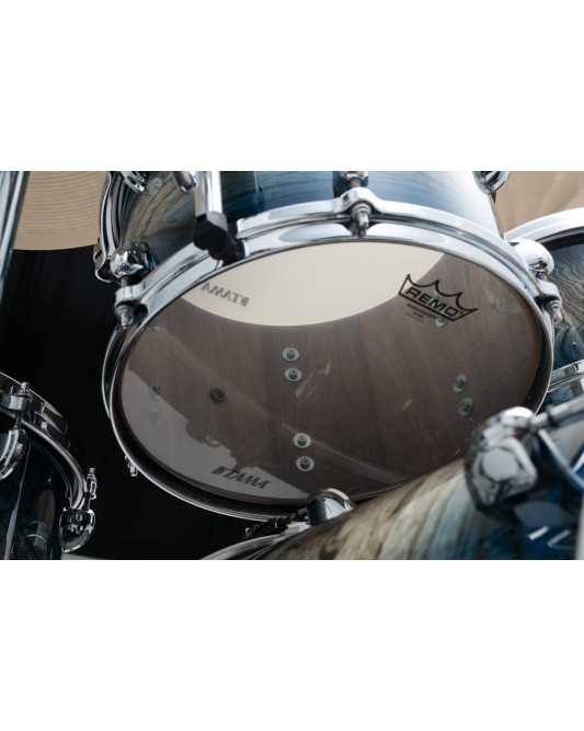 Tama TWT1007-AIJB STAR Walnut Rack Tom 10 - Indigo Japanese Sen Burst