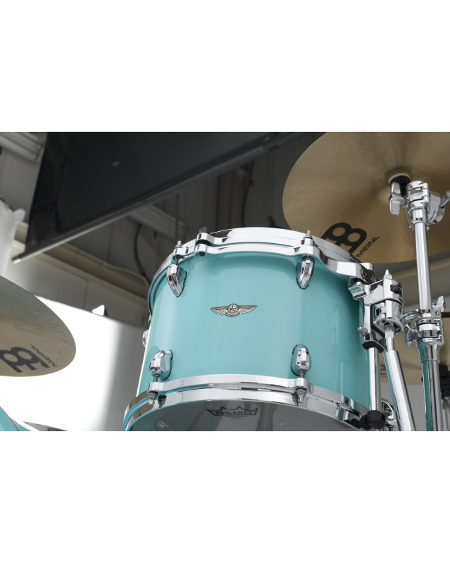 Tama TWT1412-GAQ STAR Walnut Rack Tom 14 - Grand Aqua Blue