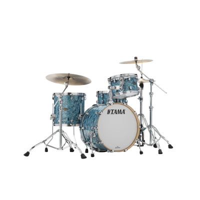 Tama WBR30RS-TQP Starclassic Walnut/Birch Duracover Wrap Shell Kit 3 pcs- Turquoise Pearl/Chrome HW - Turquoise Pearl