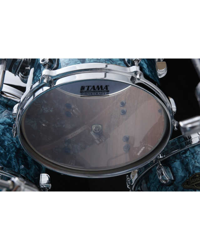 Tama WBR30RS-TQP Starclassic Walnut/Birch Duracover Wrap Shell Kit 3 pcs- Turquoise Pearl/Chrome HW - Turquoise Pearl
