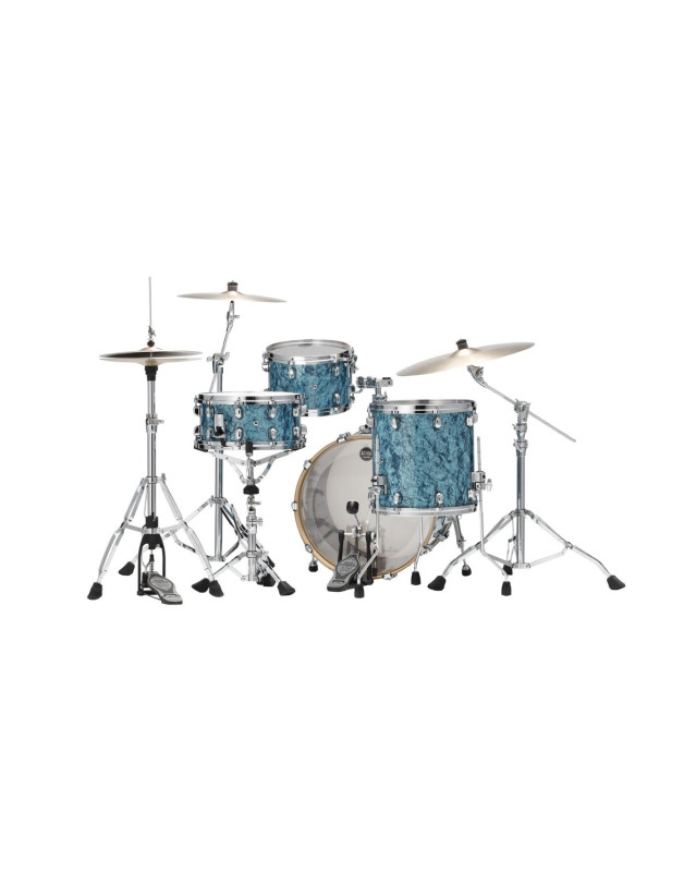 Tama WBR30RS-TQP Starclassic Walnut/Birch Duracover Wrap Shell Kit 3 pcs- Turquoise Pearl/Chrome HW - Turquoise Pearl