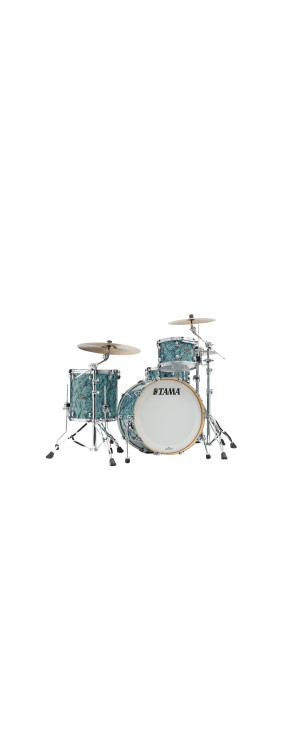 Tama WBR32RZS-TQP Starclassic Walnut/Birch Duracover Wrap Shell Kit 3 pcs - Turquoise Pearl/Chrome HW