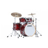 Tama WBR42S-ROY Starclassic Walnut/Birch Duracover Wrap Shell Kit 4 pcs - Red Oyster/Chrome HW