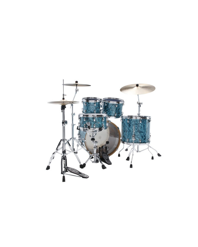Tama WBR42S-TQP Starclassic Walnut/Birch Duracover Wrap Shell Kit 4 pcs - Turquoise Pearl/Chrome HW
