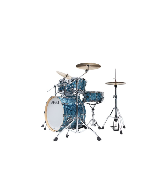 Tama WBR42S-TQP Starclassic Walnut/Birch Duracover Wrap Shell Kit 4 pcs - Turquoise Pearl/Chrome HW