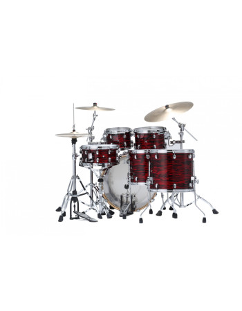 Tama WBR52RZS-ROY Starclassic Walnut/Birch Duracover Wrap Shell Kit 5 pcs - Red Oyster/Chrome HW