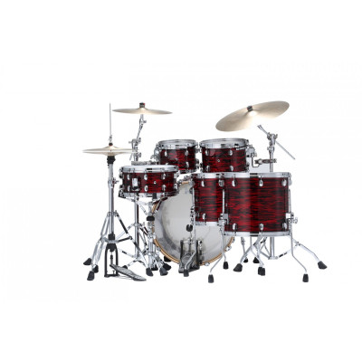 Tama WBR52RZS-ROY Starclassic Walnut/Birch Duracover Wrap Shell Kit 5 pcs - Red Oyster/Chrome HW
