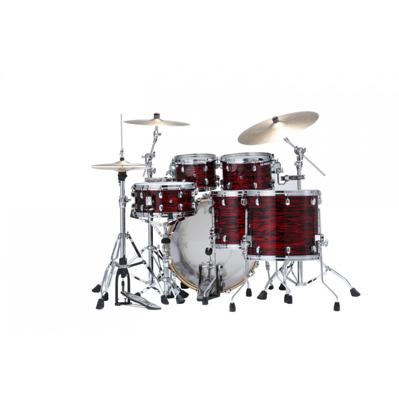 Tama WBR52RZS-ROY Starclassic Walnut/Birch Duracover Wrap Shell Kit 5 pcs - Red Oyster/Chrome HW