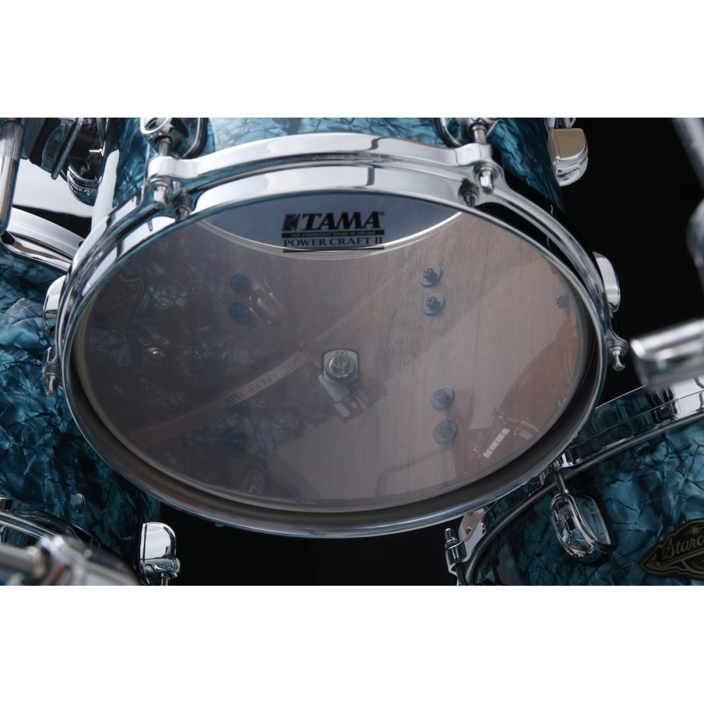 Tama WBR52RZS-TQP Starclassic Walnut/Birch Duracover Wrap Shell Kit 5 pcs - Turquoise Pearl/Chrome HW