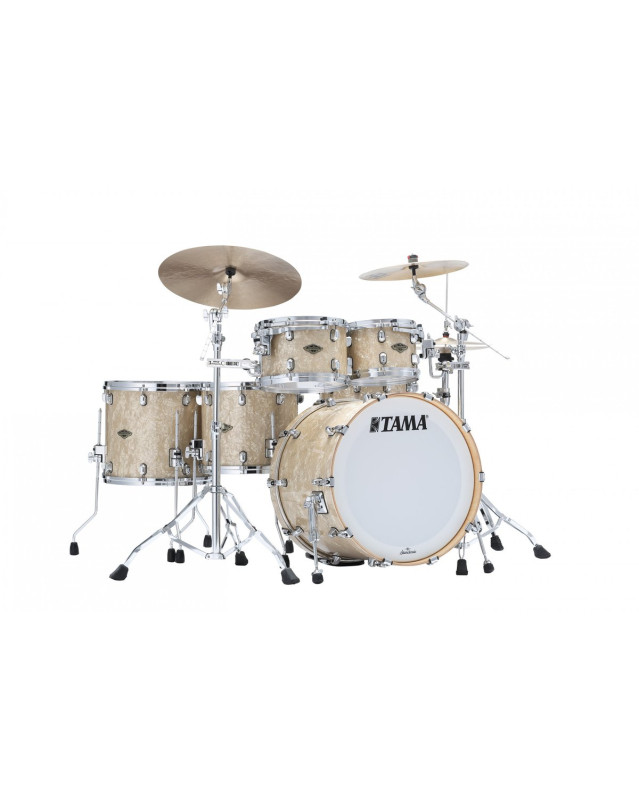 Tama WBR52RZS-VMP Starclassic Walnut/Birch Duracover Wrap Shell Kit 5 pcs - Vintage Marine Pearl/Chrome HW