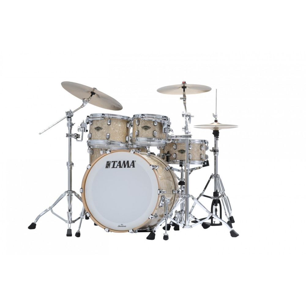 Tama WBR52RZS-VMP Starclassic Walnut/Birch Duracover Wrap Shell Kit 5 pcs - Vintage Marine Pearl/Chrome HW