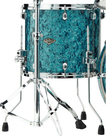 Tama WBRF14A-TQP Starclassic Walnut/Birch Duracover Wrap Floor Tom 14 - Turquoise Pearl