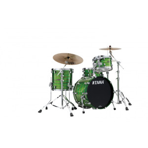 Tama WBS30RS-LSO Starclassic Walnut/Birch Lacquer Shell Kit 3 pcs - Lacquer Shamrock Oyster/Chrome HW