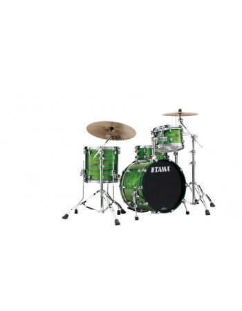 Tama WBS30RS-LSO Starclassic Walnut/Birch Lacquer Shell Kit 3 pcs - Lacquer Shamrock Oyster/Chrome HW