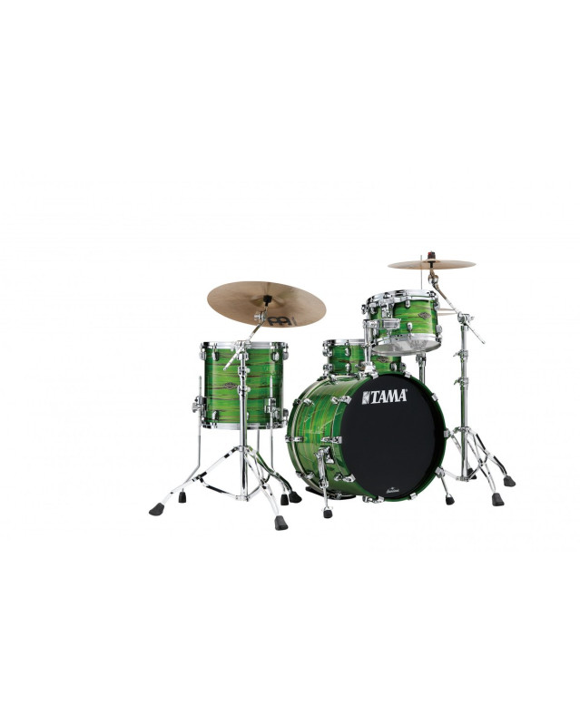 Tama WBS30RS-LSO Starclassic Walnut/Birch Lacquer Shell Kit 3 pcs - Lacquer Shamrock Oyster/Chrome HW