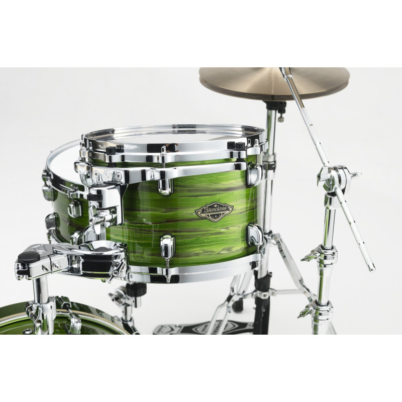 Tama WBS30RS-LSO Starclassic Walnut/Birch Lacquer Shell Kit 3 pcs - Lacquer Shamrock Oyster/Chrome HW