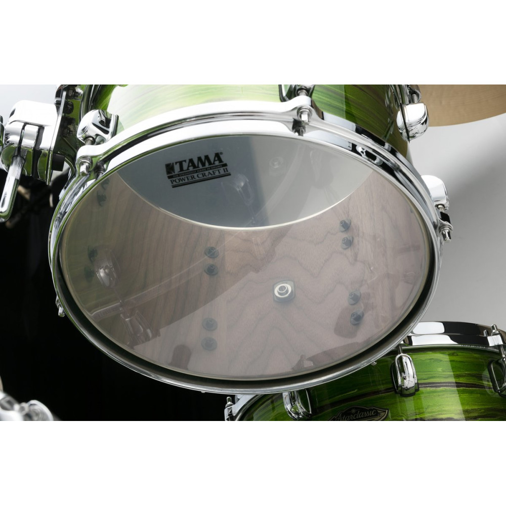 Tama WBS30RS-LSO Starclassic Walnut/Birch Lacquer Shell Kit 3 pcs - Lacquer Shamrock Oyster/Chrome HW