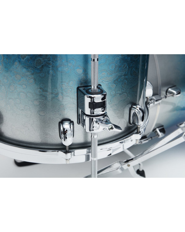 Tama WBS30RS-MBI Starclassic Walnut/Birch Lacquer Shell Kit 3 pcs - Molten Blue Ice Fade/Chrome HW