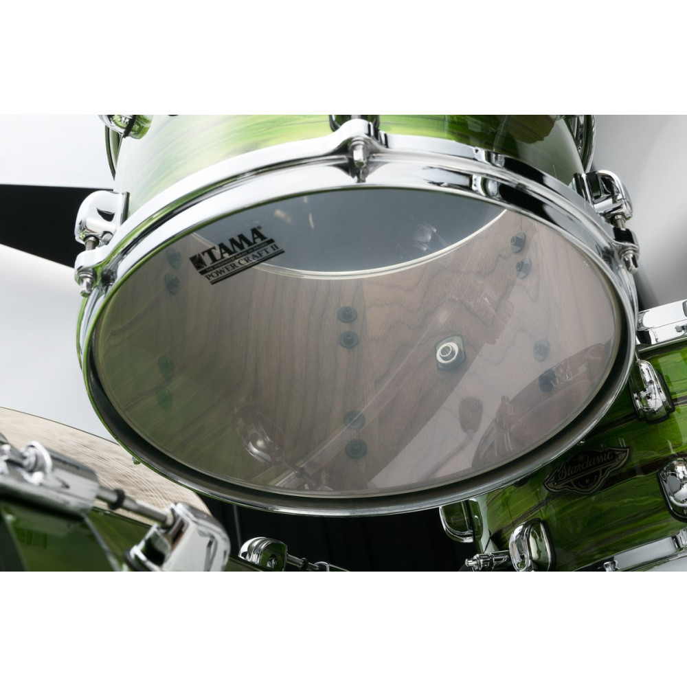 Tama WBS32RZS-LSO Starclassic Walnut/Birch Lacquer Shell Kit 3 pcs - Lacquer Shamrock Oyster/Chrome HW