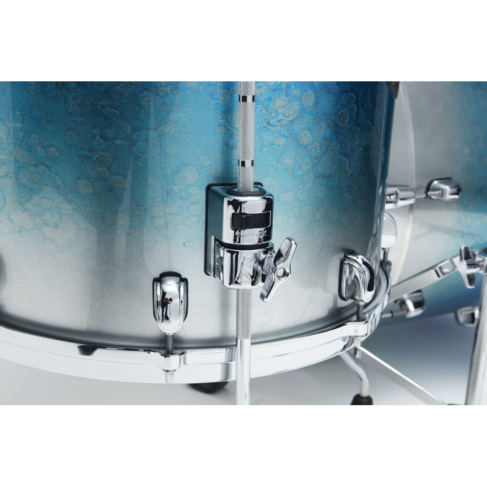 Tama WBS32RZS-MBI Starclassic Walnut/Birch Lacquer Shell Kit 3 pcs - Molten Blue Ice Fade/Chrome HW