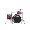 Tama WBS32RZS-MDR Starclassic Walnut/Birch Lacquer Shell Kit 3 pcs - Molten Raspberry Fade/Chrome HW