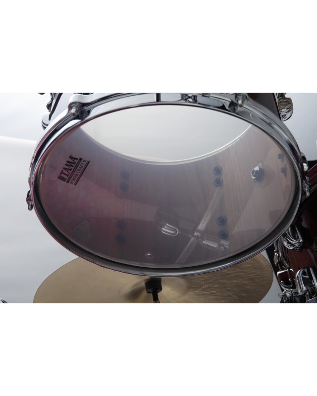 Tama WBS32RZS-MDR Starclassic Walnut/Birch Lacquer Shell Kit 3 pcs - Molten Raspberry Fade/Chrome HW