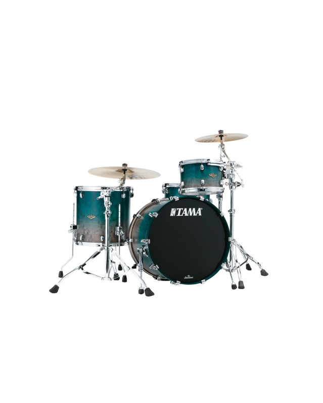 Tama WBS32RZS-SPF Starclassic Walnut/Birch Lacquer Shell Kit 3 pcs - Satin Sapphire Fade/Chrome HW