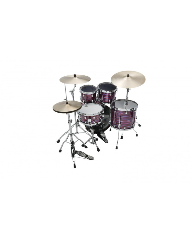 Tama WBS42S-LPO Starclassic Walnut/Birch Lacquer Shell Kit 4 pcs - Lacquer Phantasm Oyster/Chrome HW