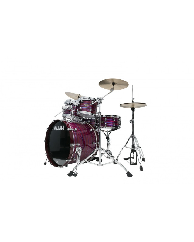Tama WBS42S-LPO Starclassic Walnut/Birch Lacquer Shell Kit 4 pcs - Lacquer Phantasm Oyster/Chrome HW