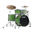 Tama WBS42S-LSO Starclassic Walnut/Birch Lacquer Shell Kit 4 pcs - Lacquer Shamrock Oyster/Chrome HW