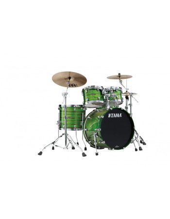 Tama WBS42S-LSO Starclassic Walnut/Birch Lacquer Shell Kit 4 pcs - Lacquer Shamrock Oyster/Chrome HW