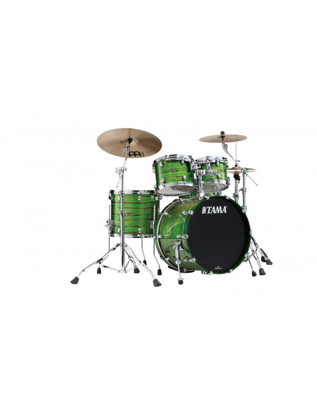 Tama WBS42S-LSO Starclassic Walnut/Birch Lacquer Shell Kit 4 pcs - Lacquer Shamrock Oyster/Chrome HW