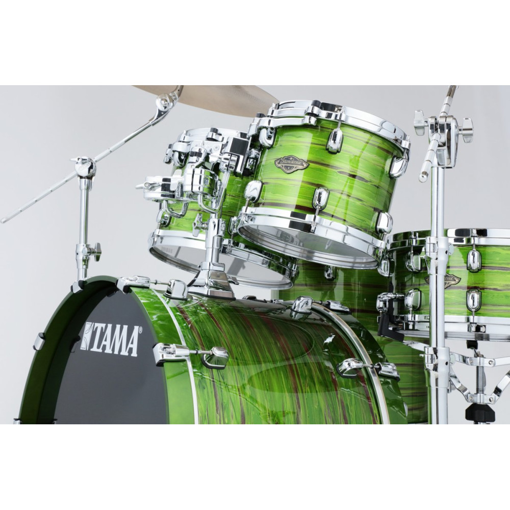Tama WBS42S-LSO Starclassic Walnut/Birch Lacquer Shell Kit 4 pcs - Lacquer Shamrock Oyster/Chrome HW